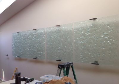 Private Home: 5 Indoor Glass Wall Panels