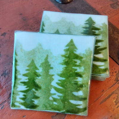 Misty Woods Coaster